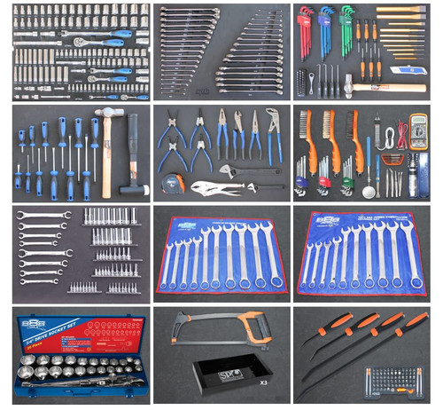 SP Tools 502p AF/MM Truck/Ute Box Tool Kit 176cm Free* Shipping!