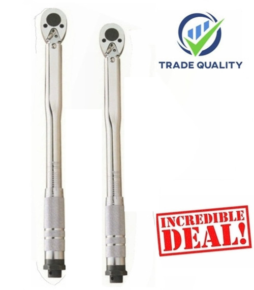 KT Trade Torque Wrench 1/2" & 1/4" Duo Pack Hot Deal!