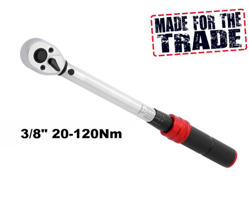 PSI Premium 3/8" 20-120Nm 72T Mechanical Torque Wrench