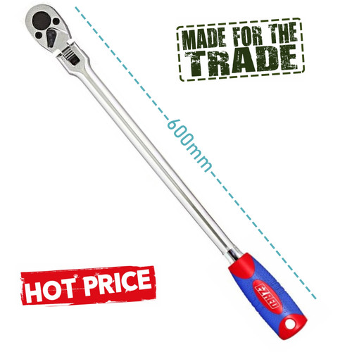 PSI Heavy Duty 600mm 1/2" Flex Ratchet
