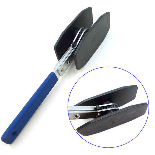 BONUS WinTool Ratchet Disc Brake Calliper Piston Spreader Separator Pad Install Tool
Specs:
Handle length : 9"
Product weight: 830g
Spreads distance size : 32-55mm
Extended reversing lever allows for easy change from spreading to retracting
Ratcheting handle 360 degree swing structure to be better use in narrow space.
Specialized Centrally located ratchet evenly spreads force in a parallel manner to avoid misalignment of pistons.
Be used on twin and quad piston fixed callipers, also single and twin piston floating callipers installer and adjustments. BONUS WinTool Ratchet Disc Brake Calliper Piston Spreader Separator Pad Install Tool
Specs:
Handle length : 9"
Product weight: 830g
Spreads distance size : 32-55mm
Extended reversing lever allows for easy change from spreading to retracting
Ratcheting handle 360 degree swing structure to be better use in narrow space.
Specialized Centrally located ratchet evenly spreads force in a parallel manner to avoid misalignment of pistons.
Be used on twin and quad piston fixed callipers, also single and twin piston floating callipers installer and adjustments.