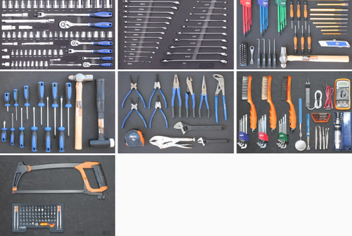 SP Tools 58" Apex Roll Cab ToolKit 345p MM/AF Free* Delivery!