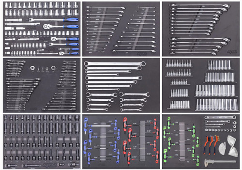 SP Tools 128" USA Sumo Workstation Toolkit 1017P MM/AF Grey SP Tools 128" USA Sumo Workstation Toolkit 1017P MM/AF Grey