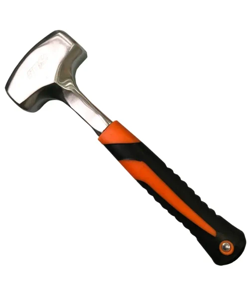 FEATURES
Multi-purpose & heavy duty
Dual striking faces
One-piece hardened and tempered carbon steel hammer for extreme strength and durability
One piece antivibration head and shaft design
Non-slip rubber grip for control and comfort