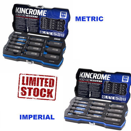 Kincrome 3/8" Deep Impact MM/AF Bundle Limited Stock!