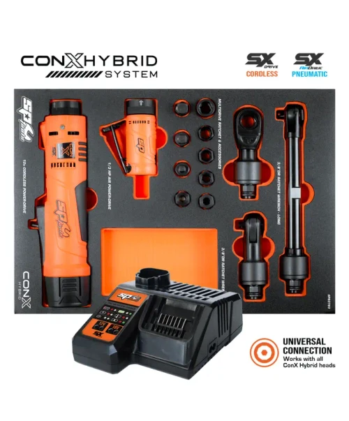 SP Tools ConX Hybrid (Air & 12V) Fastener Master Kit Free Delivery!