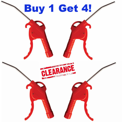 SP Tools 888 Series  Air Duster Long Nozzle 4 for 1 Pack.