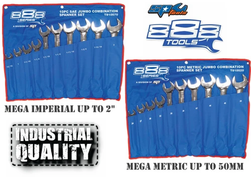 SP Tools (888 Series) MM/AF Jumbo Duo Pack Sizes To 50mm & 2"