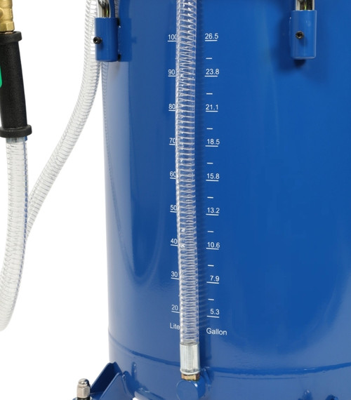 Tradequip Self Evacuating Oil Drainer 110 Litre