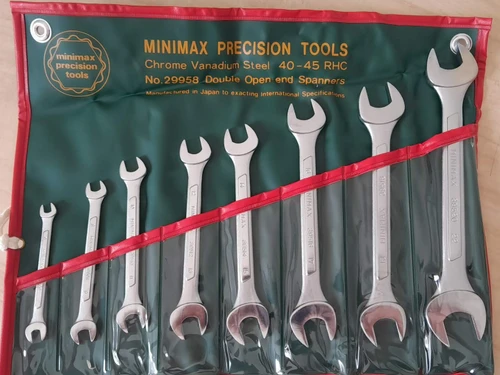 Minimax Metric Open End Spanner Set. ONLY ONE SET AVAILABLE