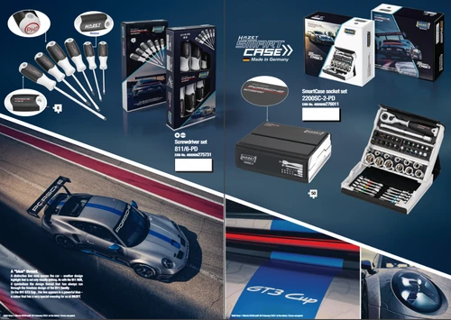 Hazet Porsche Motorsport Smart Case Tool Set + Bonus Porsche Screwdrivers!