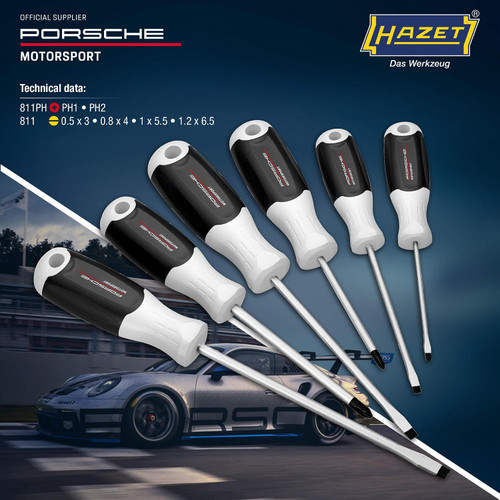 HAZET Porsche Motorsport Limited Edition Screwdriver Set Be Quick! HAZET Porsche Motorsport Limited Edition Screwdriver Set Be Quick!