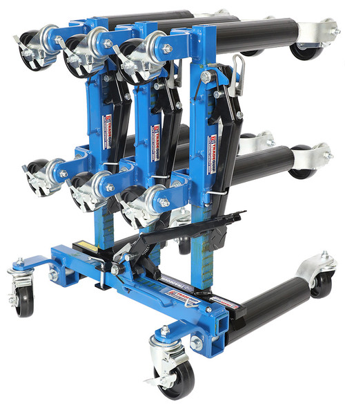 Jackable Rack 1054T | Tradequip Ratcheting 680kg Vehicle Positioning Jacks + Storage ...