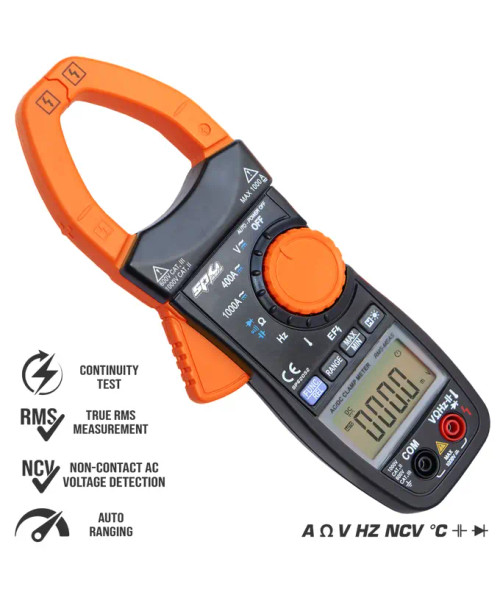 SP62052 | SP Professional Diagnostic Clamp Meter AC/DC 1000A Multimeter