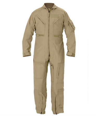 Tan Nomex Flight Suit (Size 50 Regular)