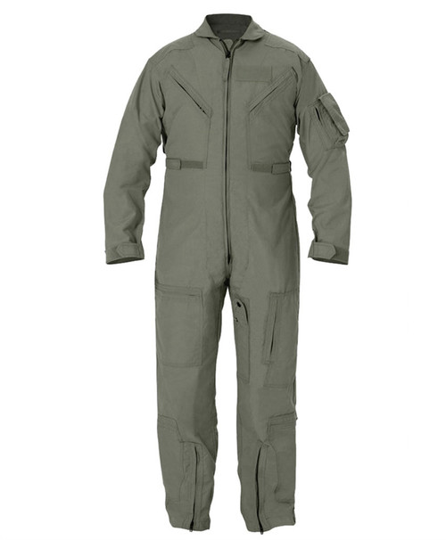 Freedom Sage Green Nomex Flight Suit (Size 40 Extra Long)