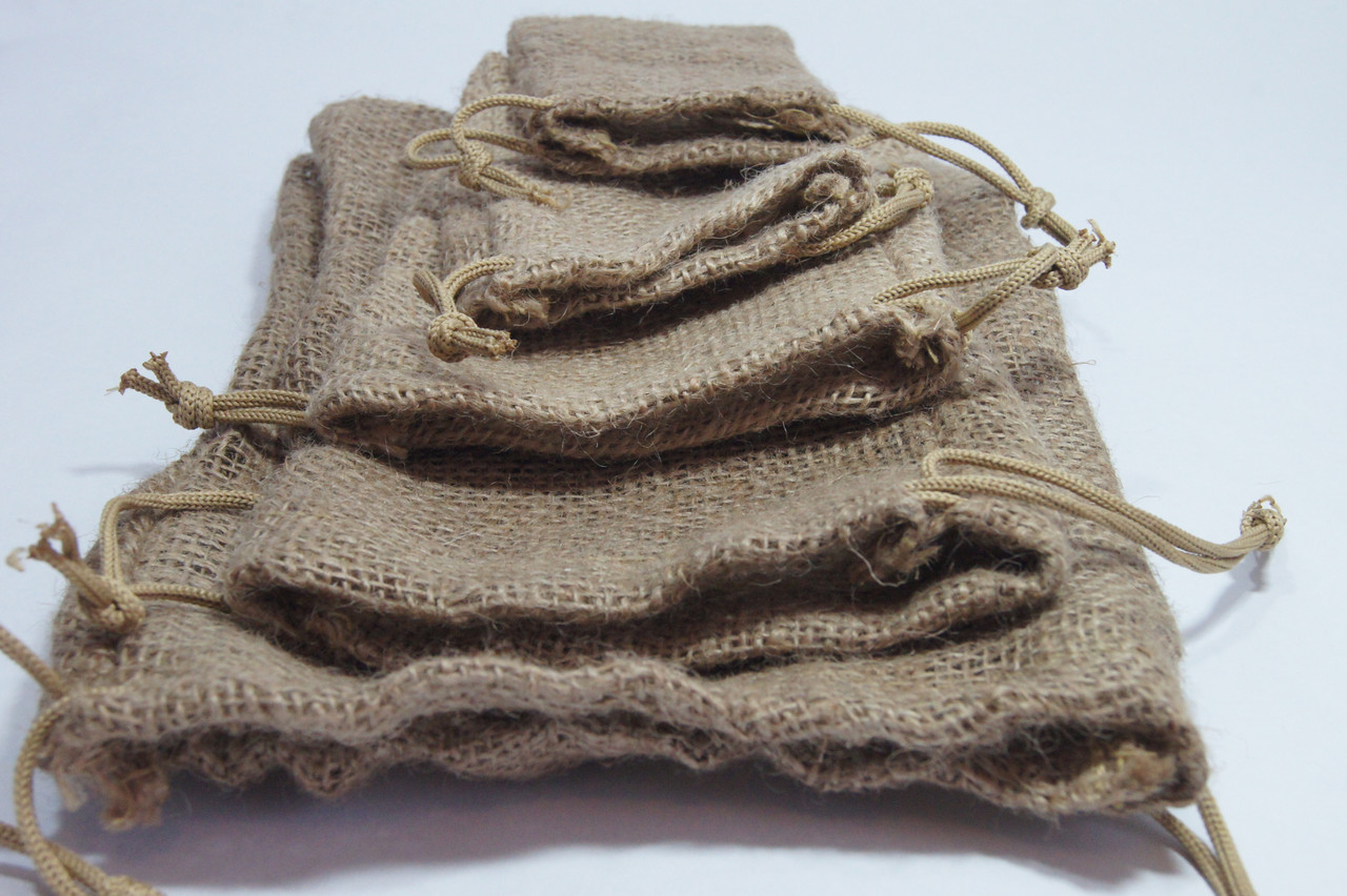 Burlap Drawstring Bags - State Line Bag Company