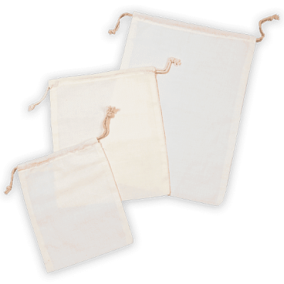 muslin bags