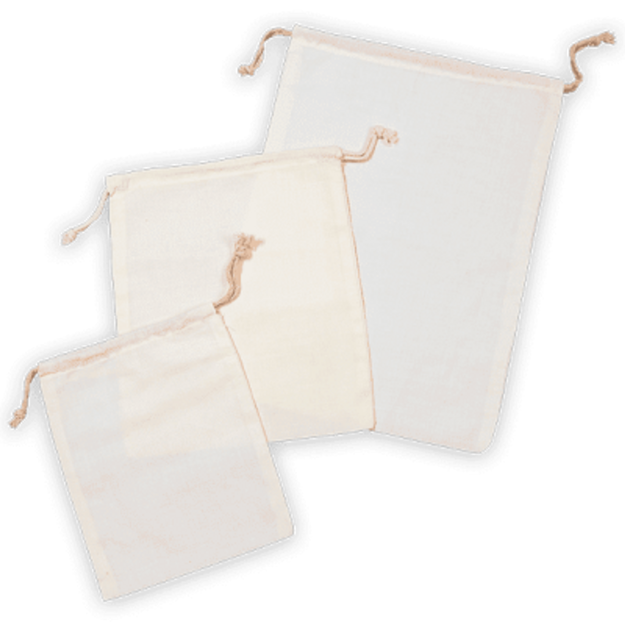 8*10cm Custom Branded Cotton Drawstring Jewellery Storage Bag