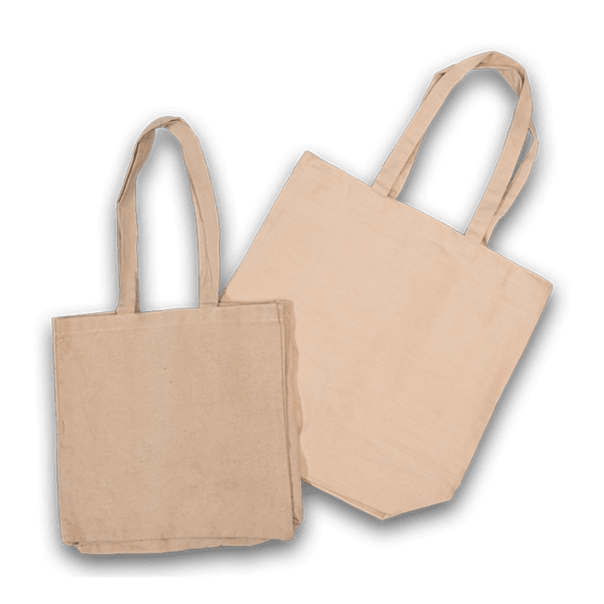 Premium Cotton Tote Bags - 100 count