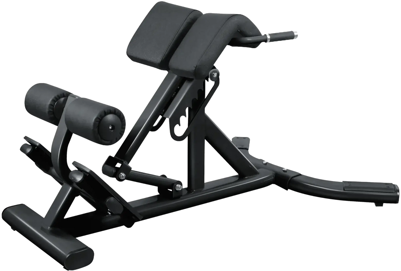 French Fitness FFB Black 45 Degree Hyperextension Back Extension