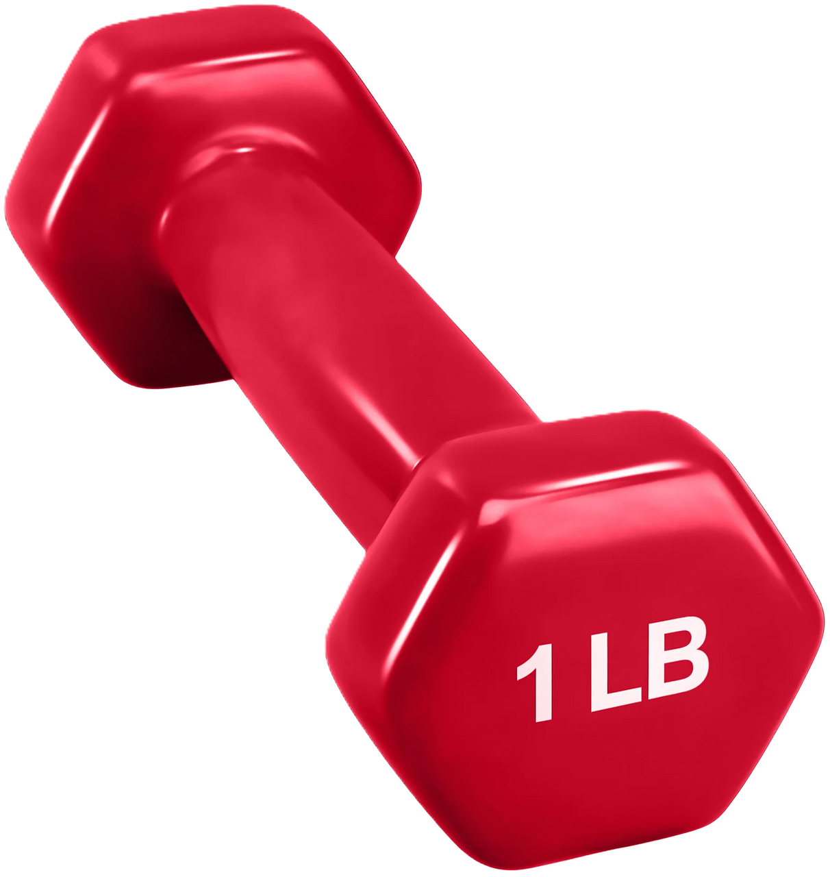French Fitness Hex Vinyl Dumbbell