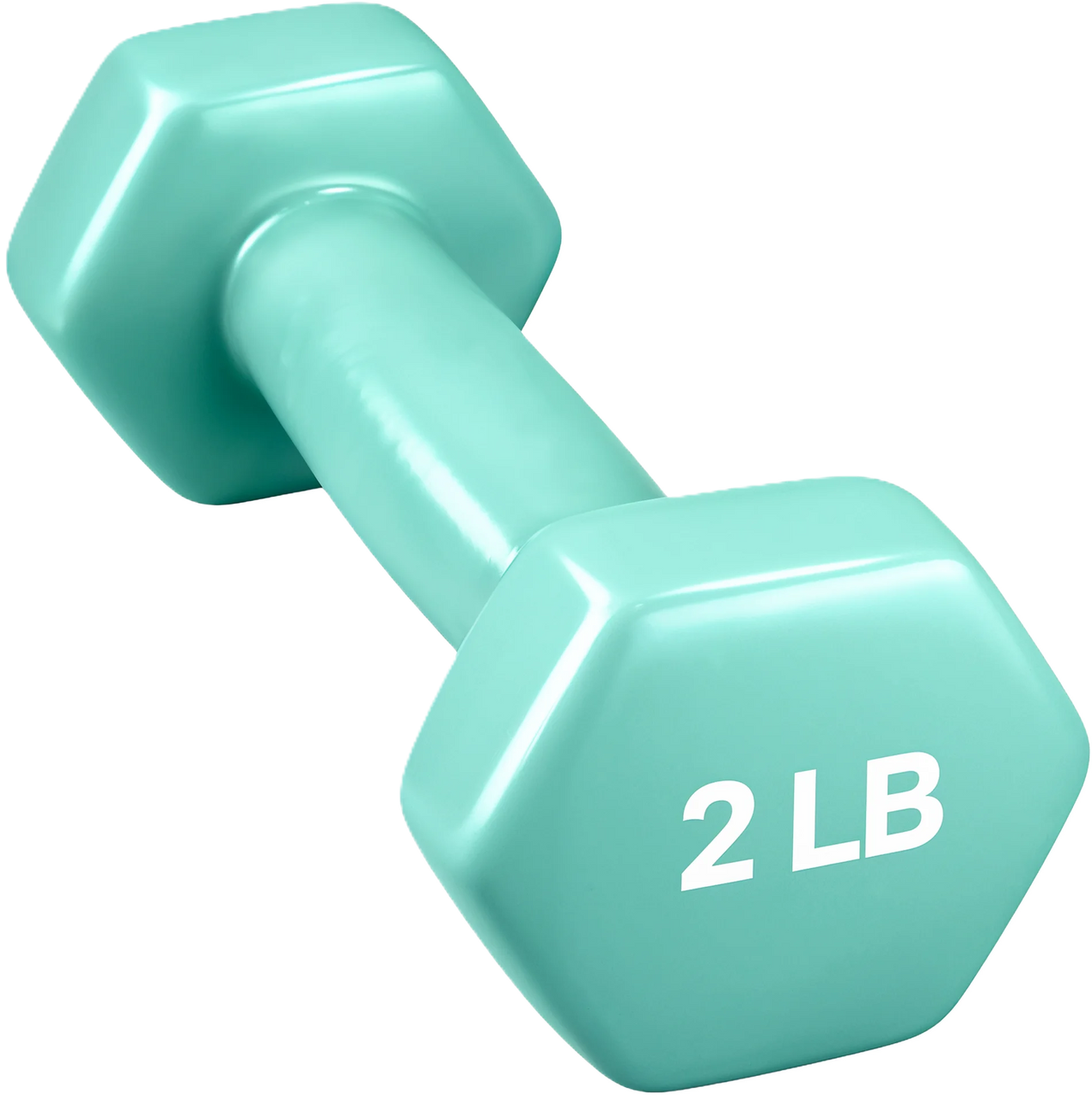 French Fitness Hex Vinyl Dumbbell - Thumbnail 3