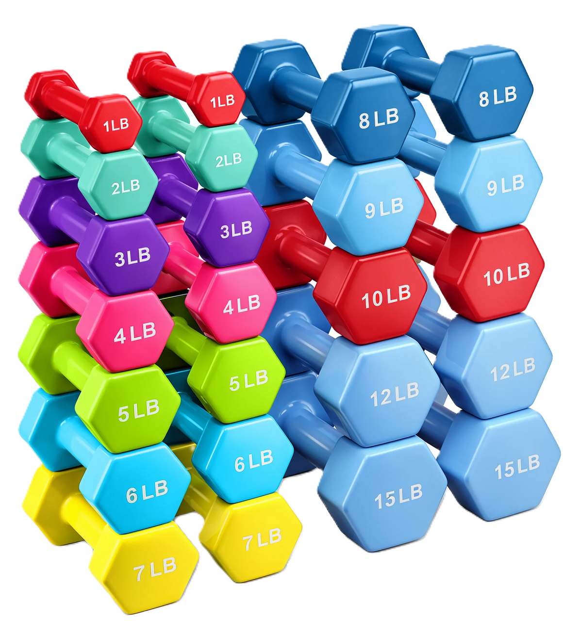 French Fitness Hex Dumbbell