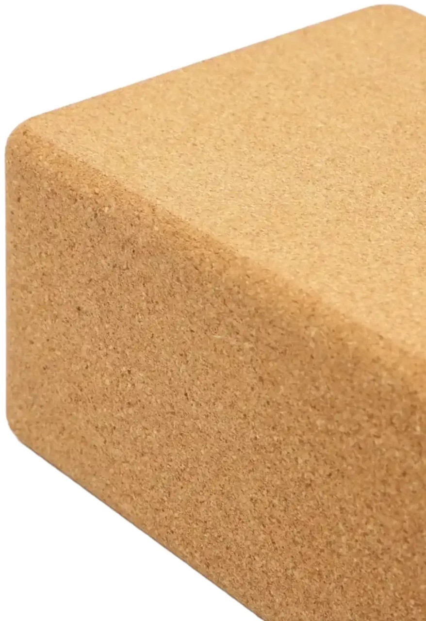 French Fitness Yoga Cork Block - Thumbnail 2