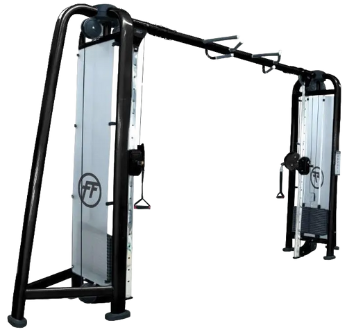 French Fitness FFB Black Adjustable Cable Crossover