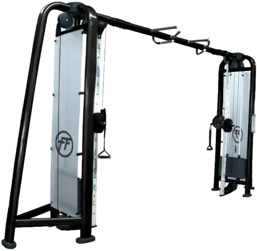 French Fitness FFB Black Adjustable Cable Crossover