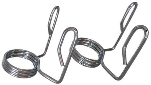 French Fitness Chrome Olympic Spring Collar - Set of 2