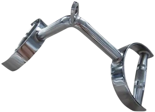 French Fitness Chrome 14" Tricep V-Bar