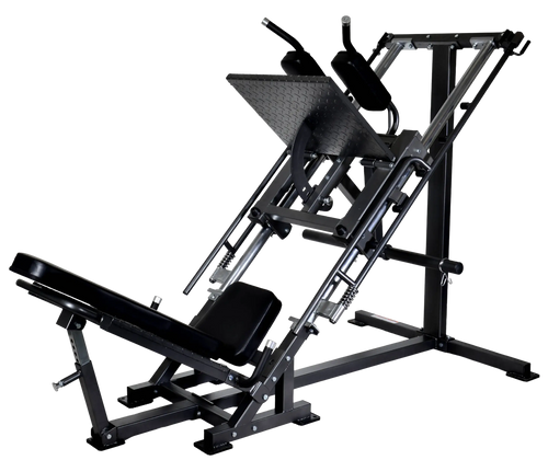 French Fitness P/L Hack Squat Leg Press Combo