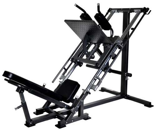 French Fitness P/L Hack Squat Leg Press Combo