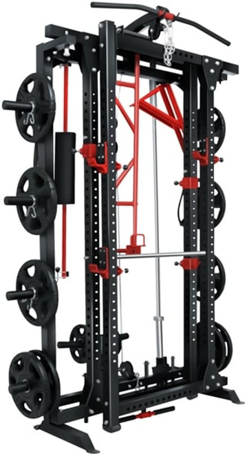 French Fitness Folding Cable Power Rack / Cage (New)