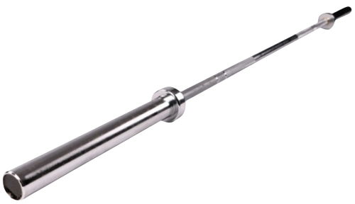 French Fitness 5' Chrome Olympic Bar - 26 Lbs