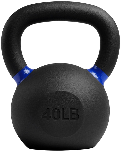 French Fitness Cast Iron Kettlebell 40 lbs