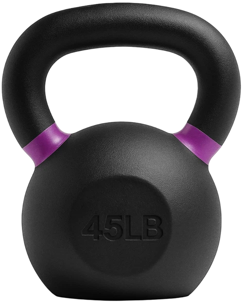 French Fitness Cast Iron Kettlebell 45 lbs