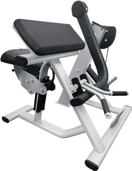 French Fitness Diablo Biceps Arm Curl Plate Loaded