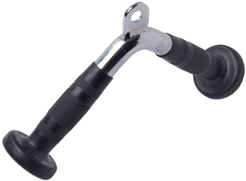 French Fitness 12" Rubber Grip Tricep Pressdown Bar