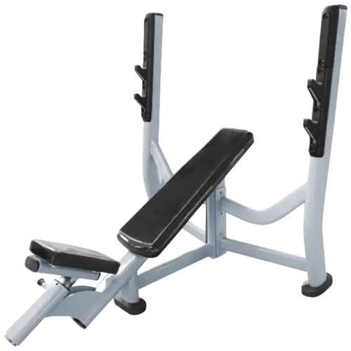 French Fitness FFS Silver Olympic Incline Bench