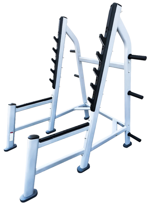 French Fitness FFS Silver Olympic Squat Rack