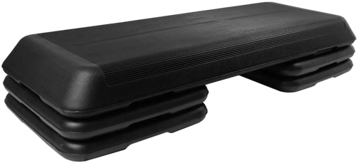 French Fitness Aerobic Step w/ Adjustable Risers