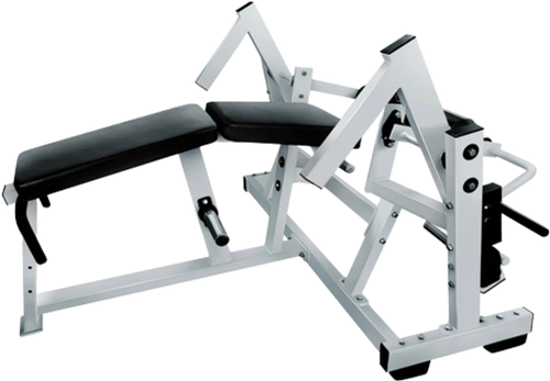 French Fitness Napa Iso-Lateral Prone Leg Curl Plate Loaded