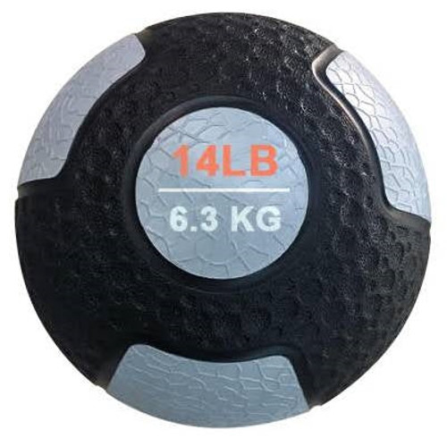 French Fitness Rubber Medicine Ball 14 lb