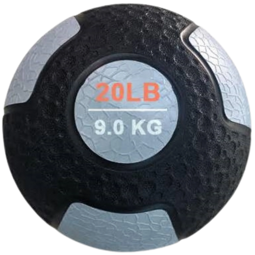 French Fitness Rubber Medicine Ball 20 lb