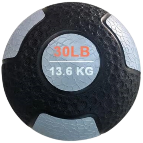French Fitness Rubber Medicine Ball 30 lb