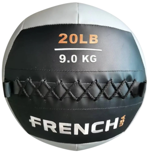 French Fitness Soft Medicine Wall Ball 20 lb