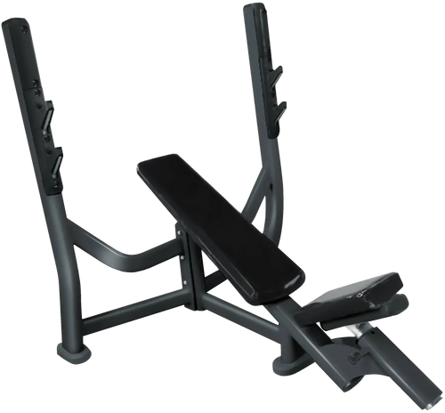 French Fitness FFB Black Olympic Incline Bench